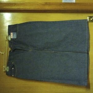 New Gap front jean split skirt